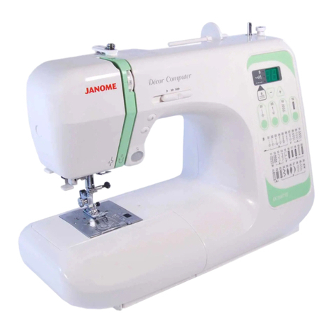Janome DC2007LE Instruction book