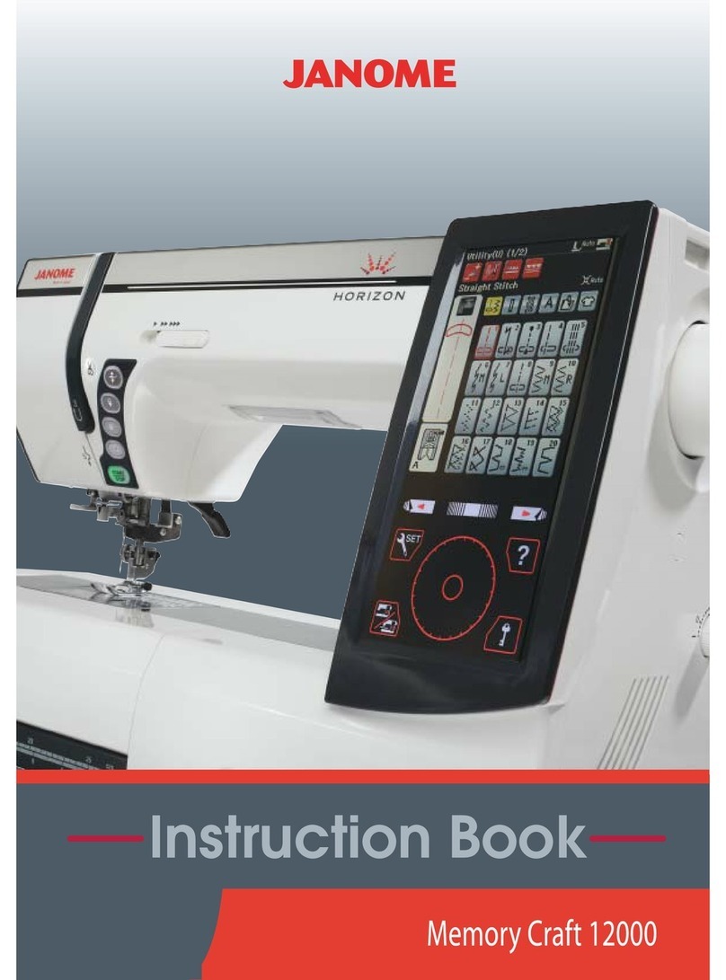 Janome Horizon User manual