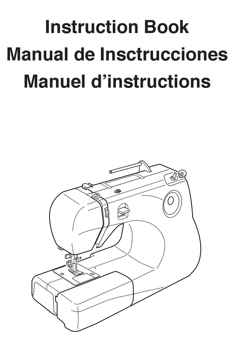 Janome Sewing Machine Instruction book