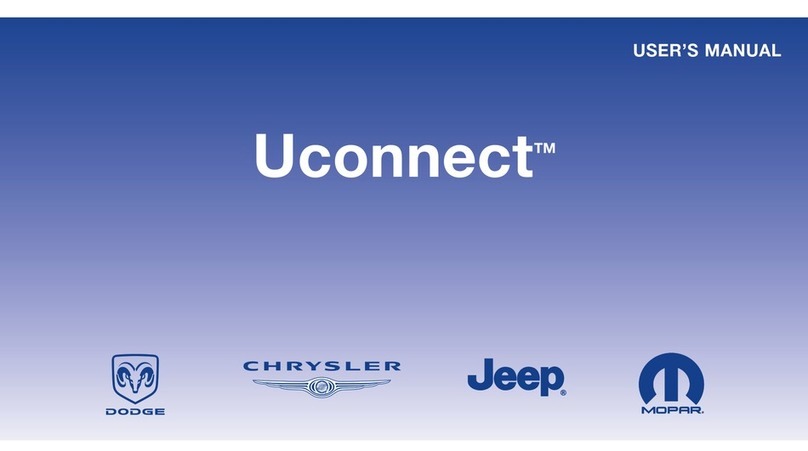 Jeep Uconnect User manual