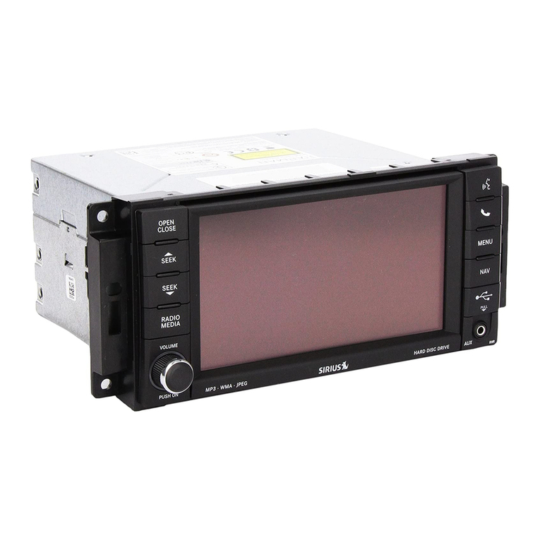 Jeep MEDIA CENTER 730N (RER) Parts list manual
