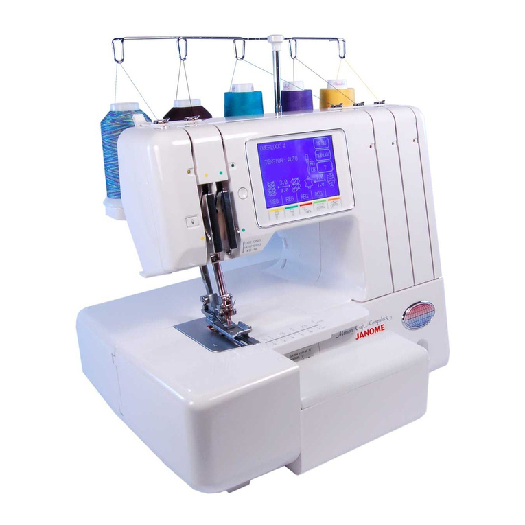 Janome CompuLock User manual Janome CompuLock User manual