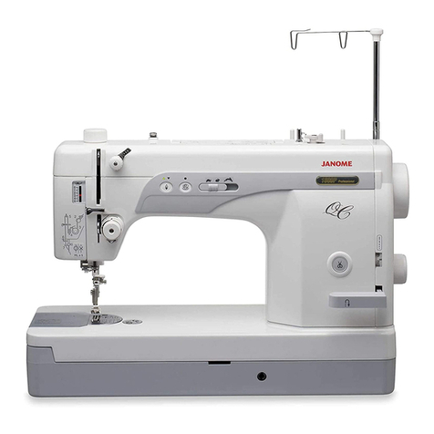 Janome 1600P series User manual