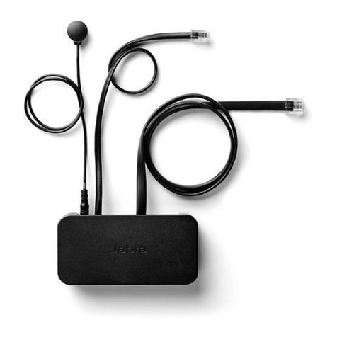 Jabra LINK 14201-20 - DATASHEET FOR TOSHIBA PHONES quick start guide
