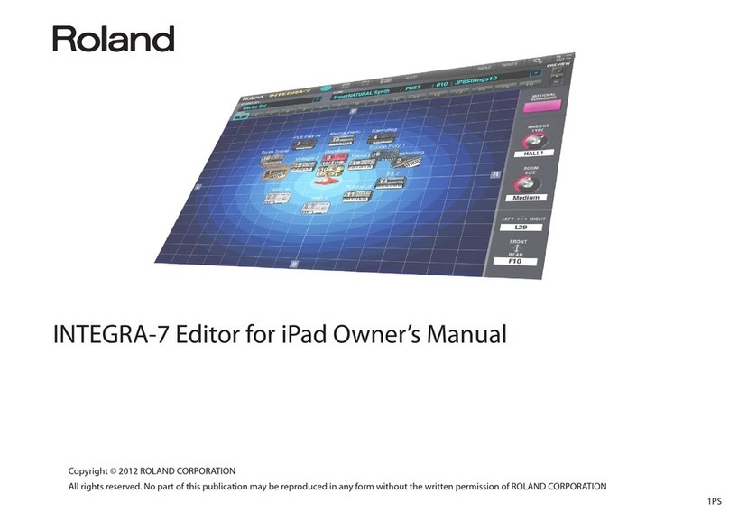 Roland INTEGRA-7 owner's manual