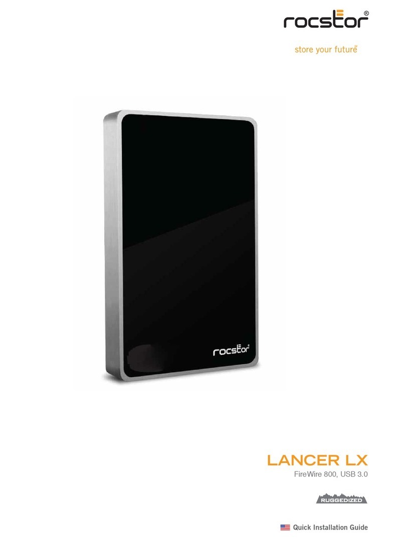 Rocstor LANCER LX User manual Rocstor LANCER LX User manual