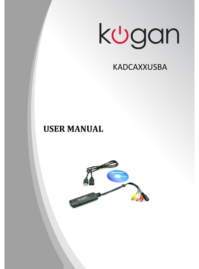 Kogan KADCAXXUSBA user manual