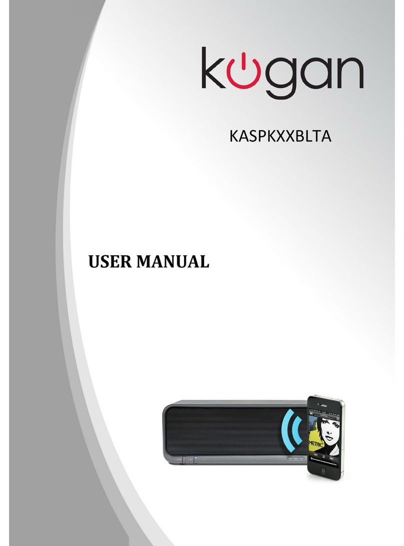 Kogan KASPKXXBLTA User manual