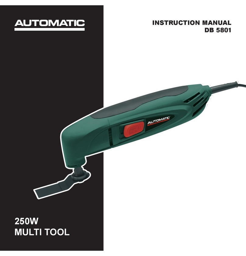 Automatic DB 5801 instruction manual
