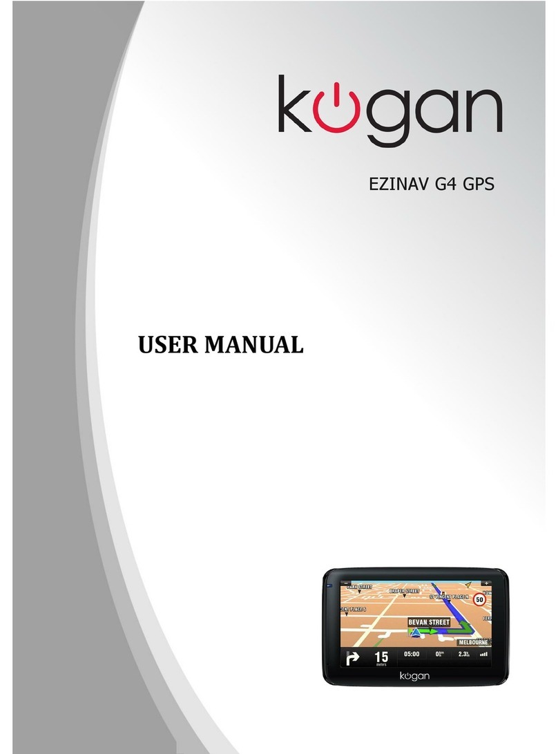 Kogan EZINAV G4 GPS user manual Kogan EZINAV G4 GPS user manual
