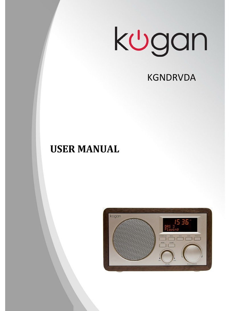 Kogan KGNDRVDA User manual