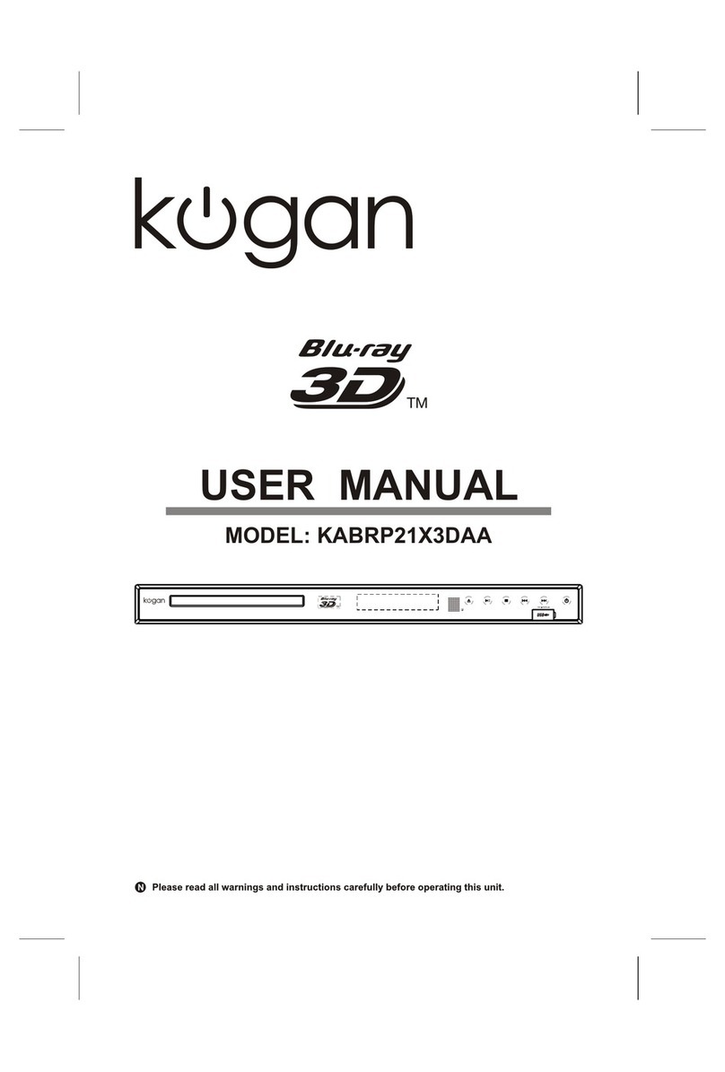 Kogan KABRP21X3DAA user manual