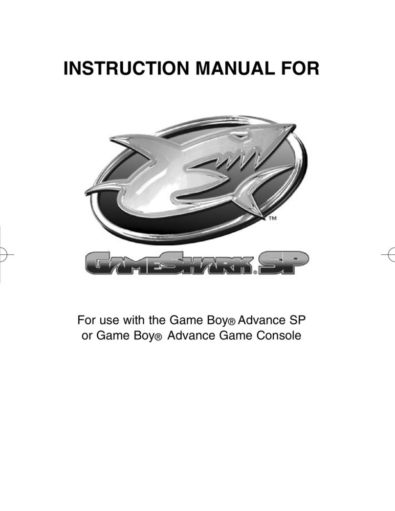 Mad Catz GameShark SP instruction manual Mad Catz GameShark SP instruction manual