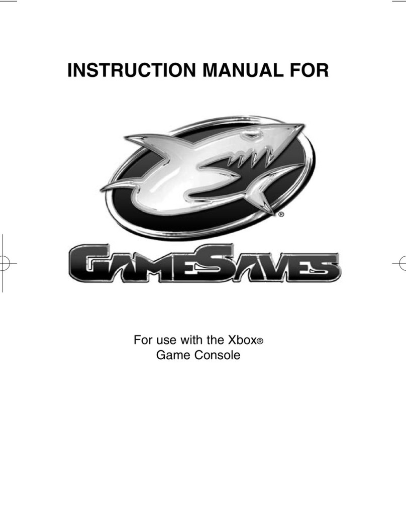 Mad Catz GameSaves instruction manual
