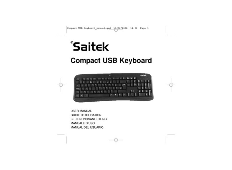 Saitek Compact USB User manual