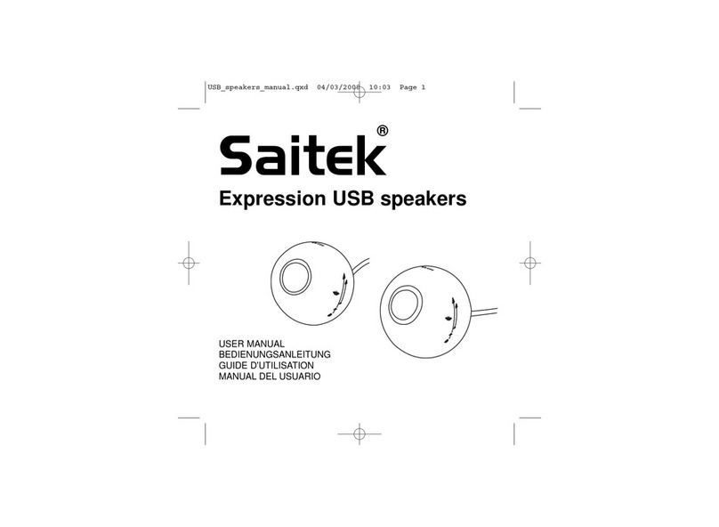 Saitek Expression USB user manual