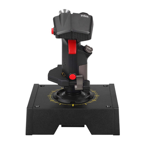 Saitek X-65F Pro FLIGHT COMBAT CONTROL SYSTEM User manual