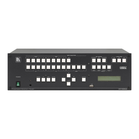 Kramer VP-725NA User manual