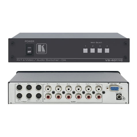 Kramer VS-401YC User manual