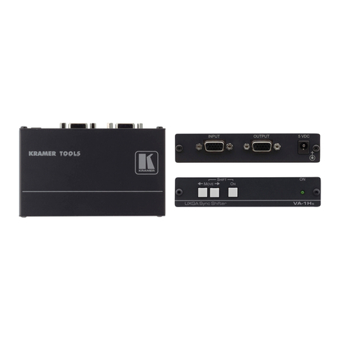 Kramer VA-1Hs user manual