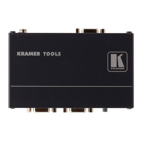 Kramer VP-111K User manual Kramer VP-111K User manual