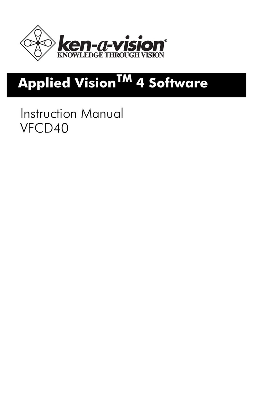 Ken A Vision Vision 4 VFCD40 User manual