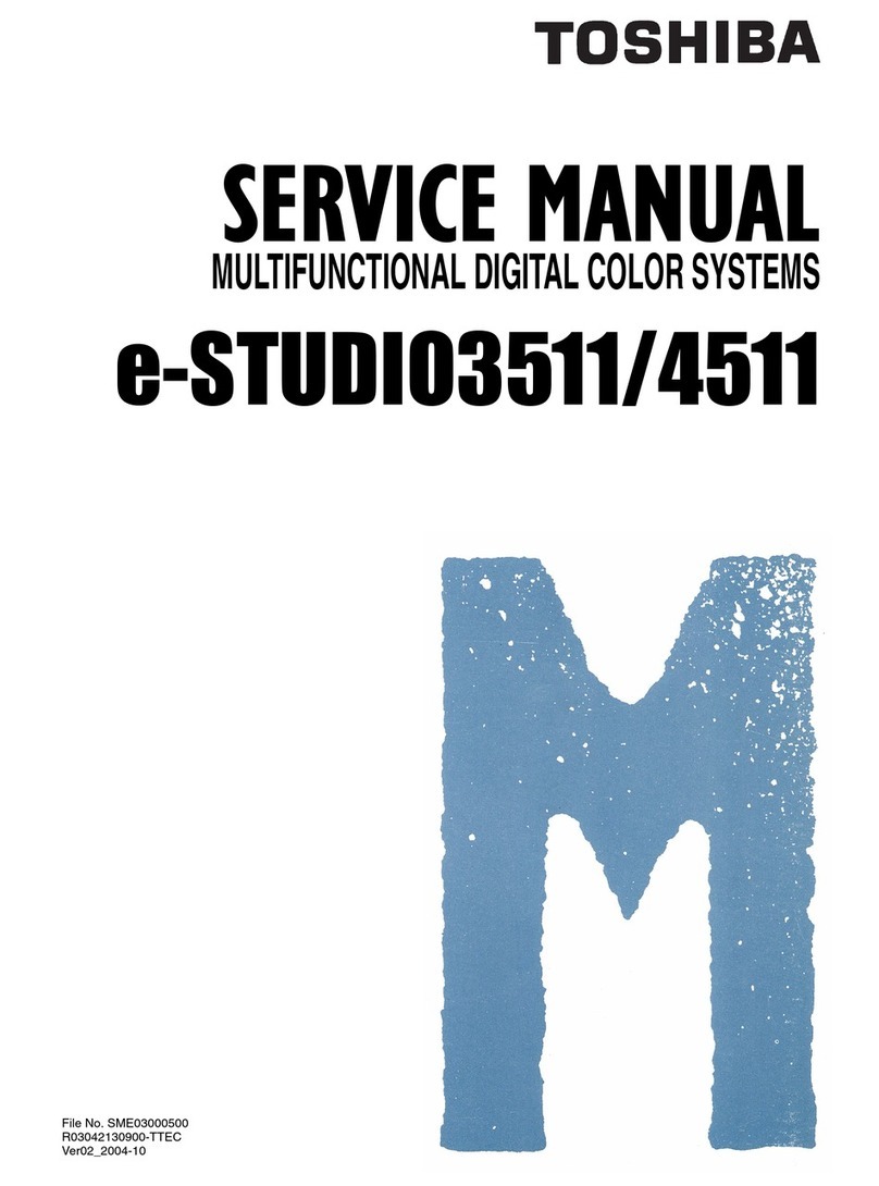 Toshiba e-STUDIO3511 User manual