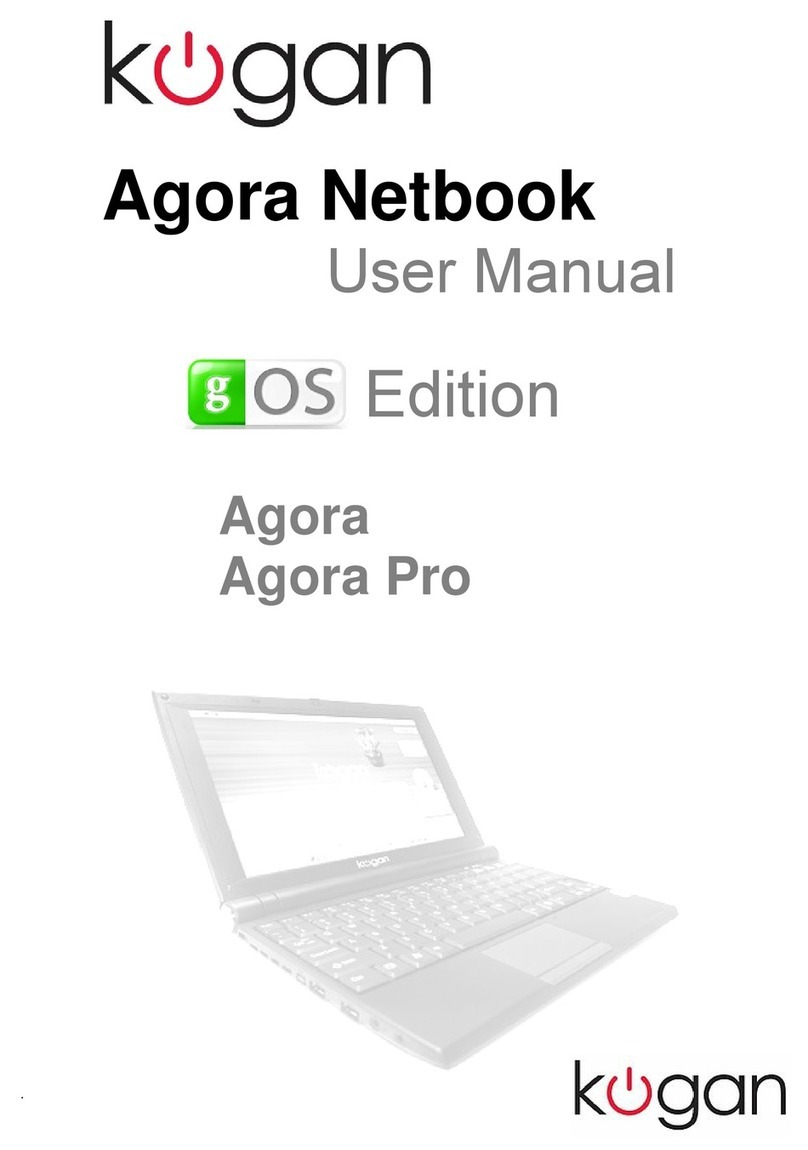 Kogan Agora gOS edition User manual