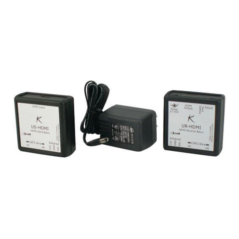 Knoll UDR-HDMI User manual