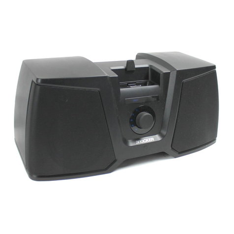 Kicker iK350 User manual