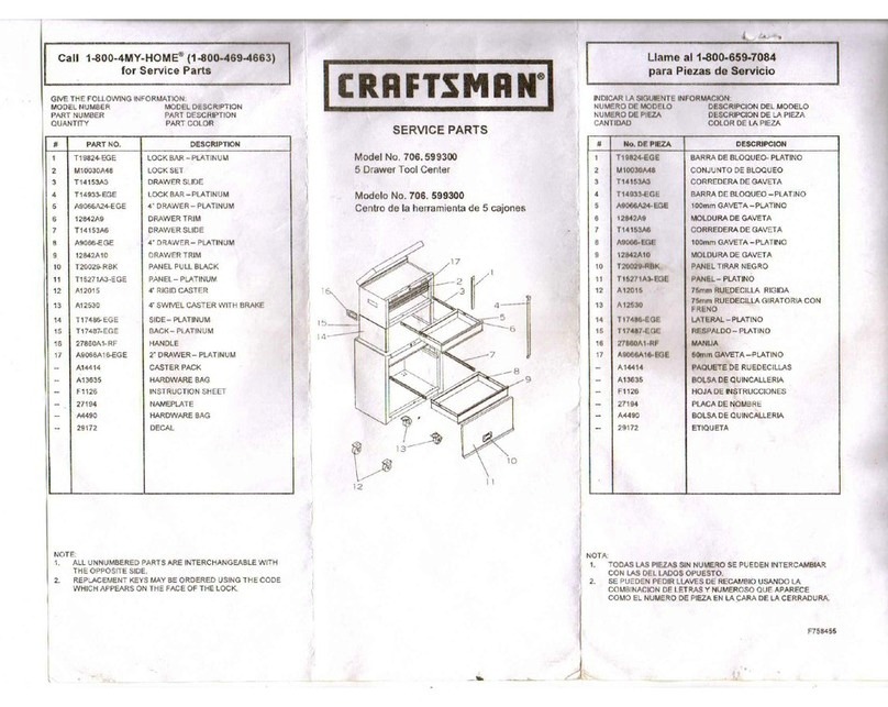 Craftsman 706.599300 Guide
