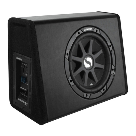 Kicker SubStation PES10C User manual