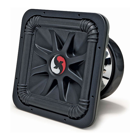 Kicker S18XSP User manual