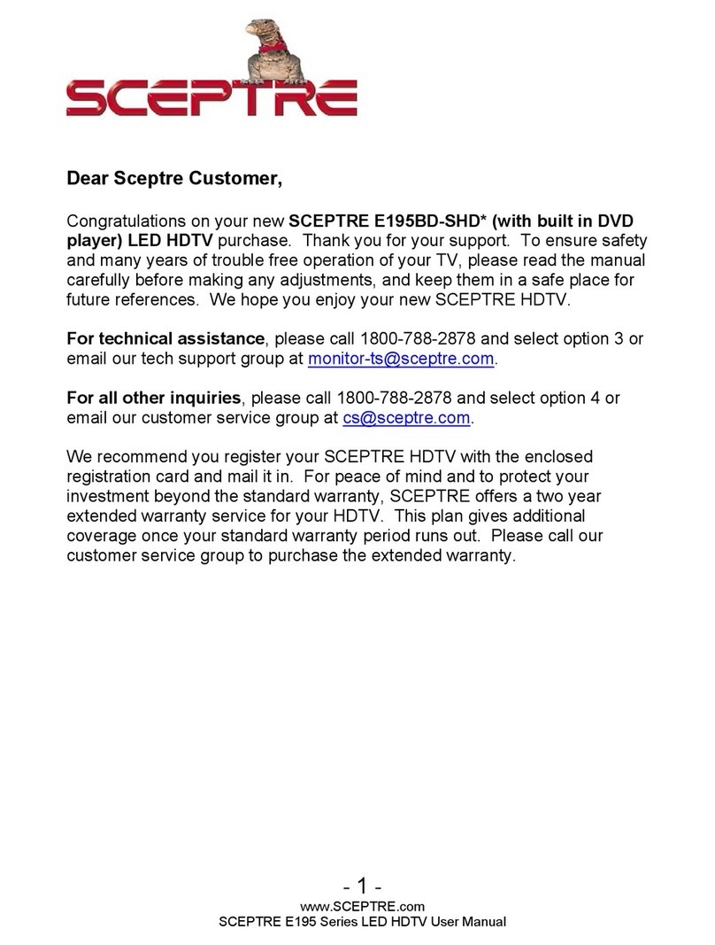Sceptre E195BD-SHD user manual