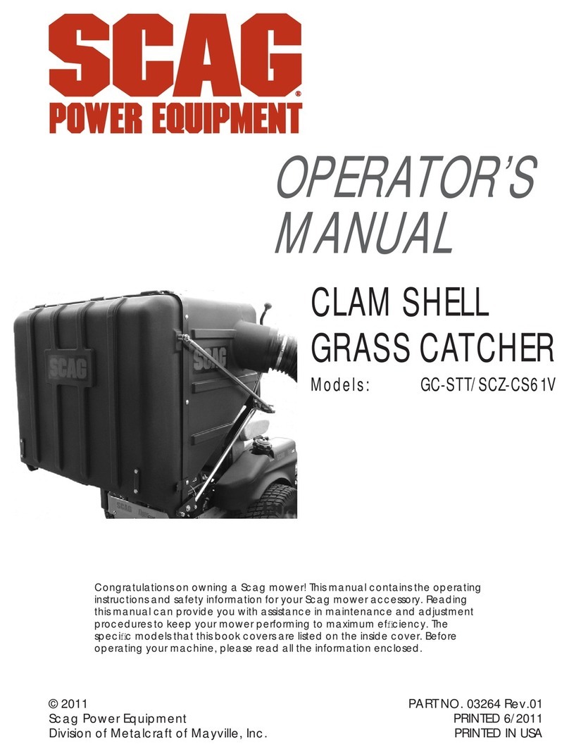 Scag Power Equipment GC-STT User manual