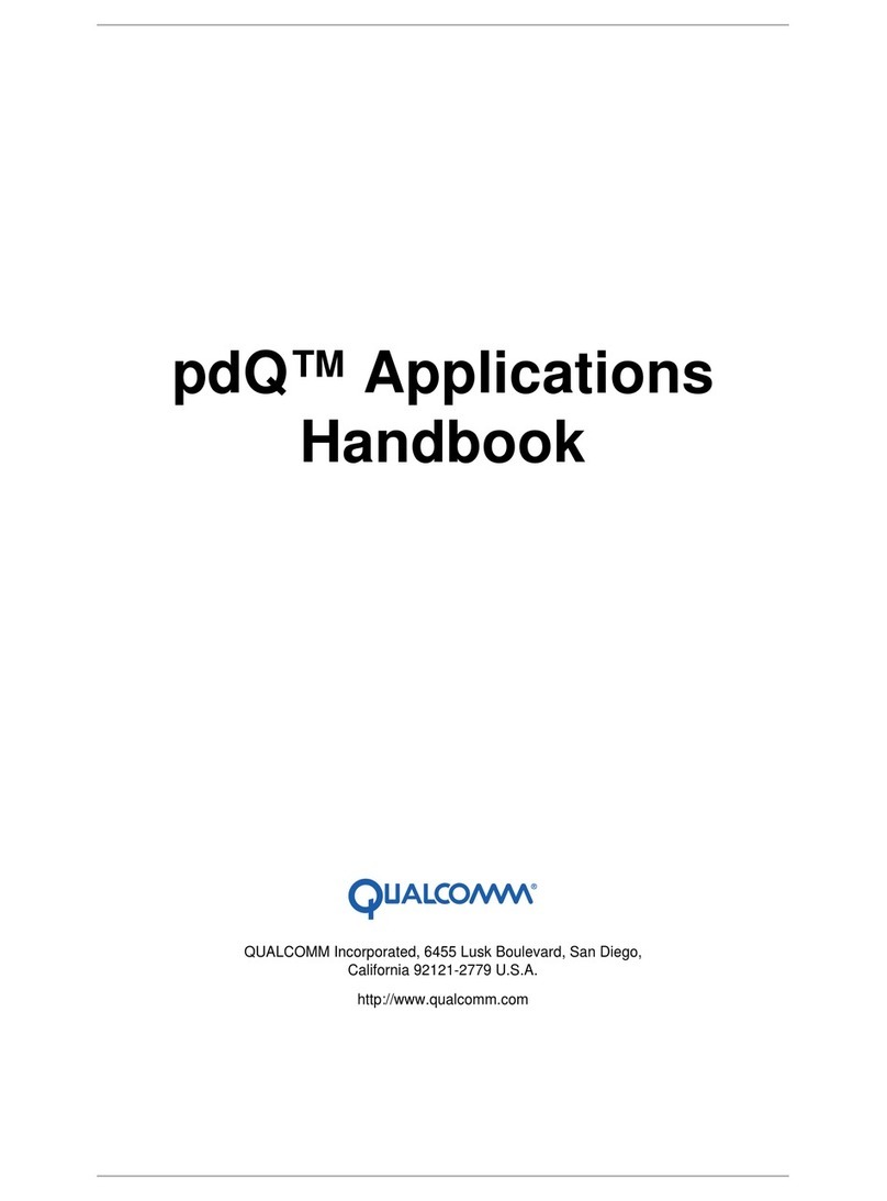 Qualcomm pdQ User manual