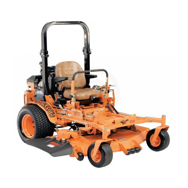 Scag Power Equipment STHM Operator's manual