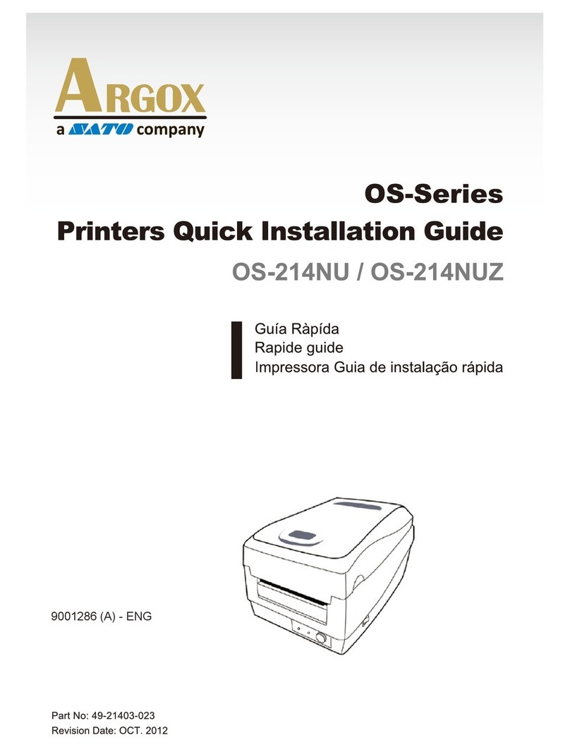 Argox OS Series User manual