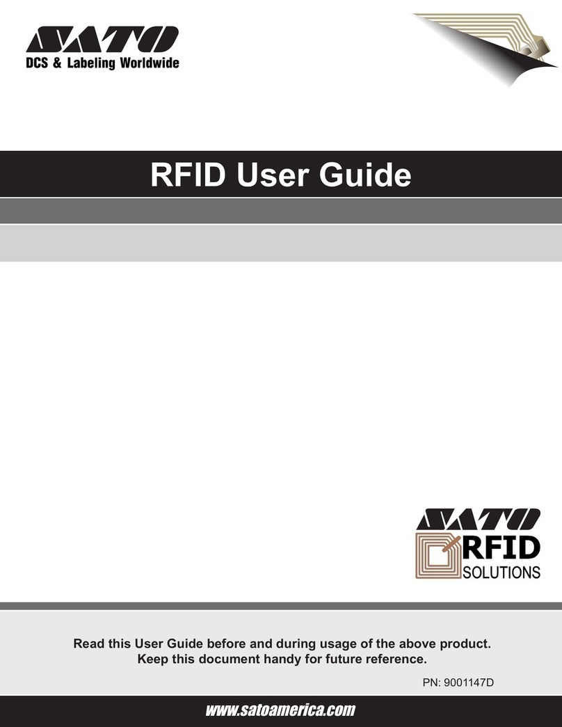 SATO RFID user guide