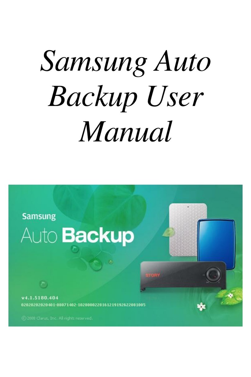 Samsung Auto Backup User manual