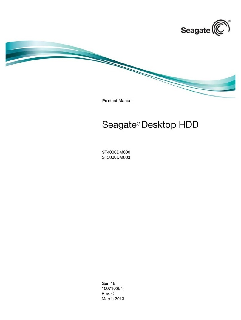Seagate ST4000DM000 product manual