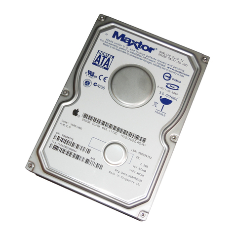 Maxtor MaxLine Plus II 250GB AT product manual