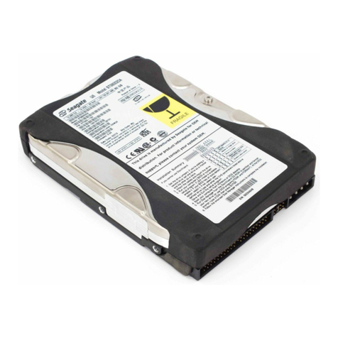 Seagate Barracuda Series User manual