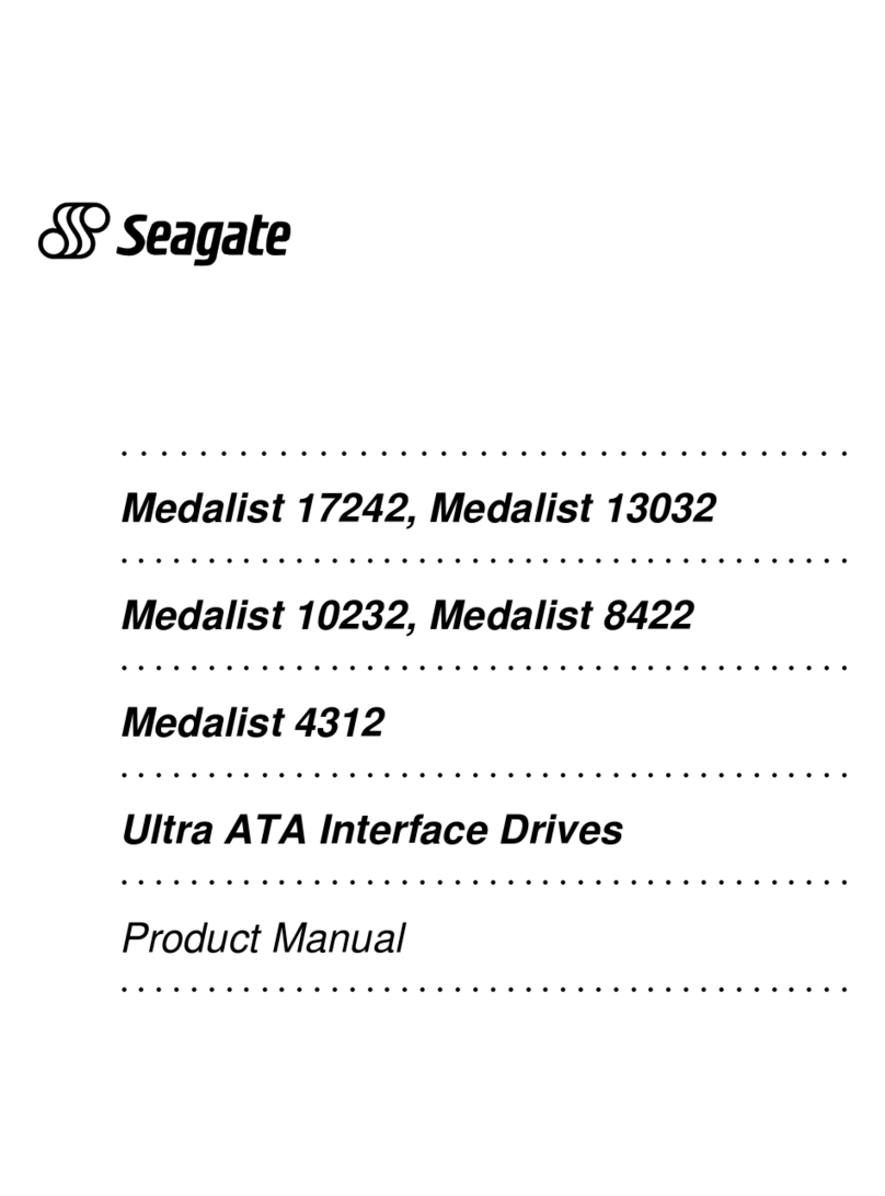 Seagate Medalist 17242 User manual Seagate Medalist 17242 User manual