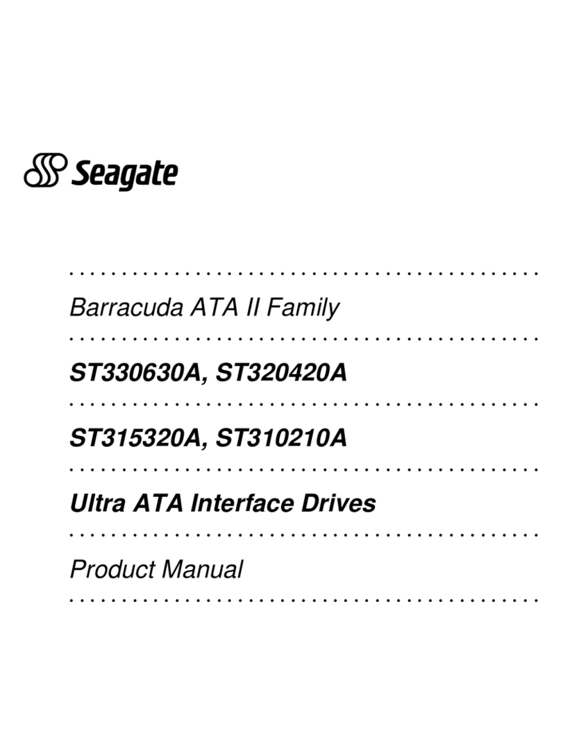 Seagate Barracuda ATA II Family User manual