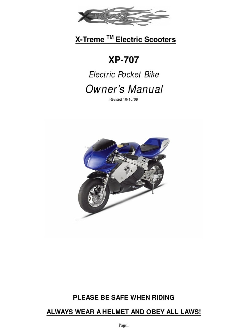 Xtreme XP-707 owner's manual