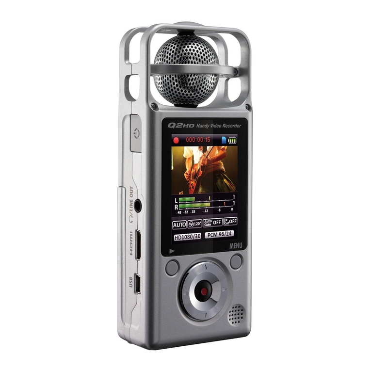 Zoom Q2HD User manual