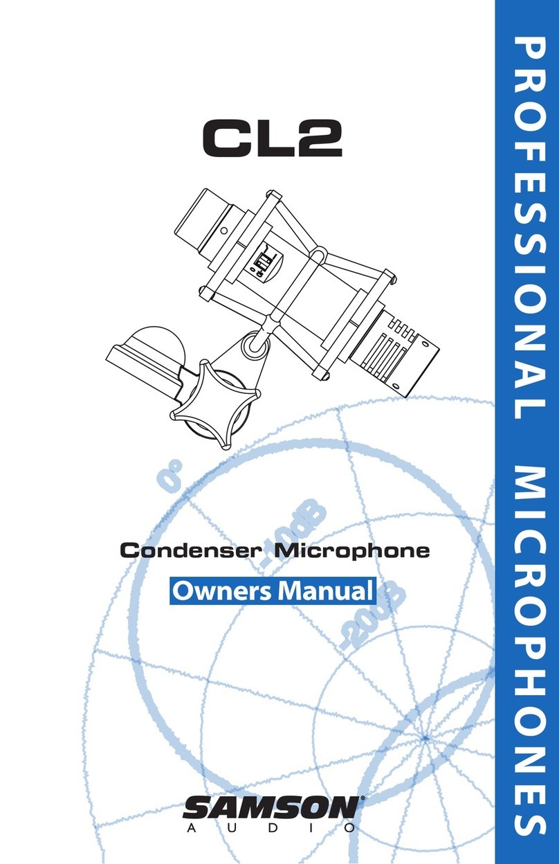 Samson CL2 User manual