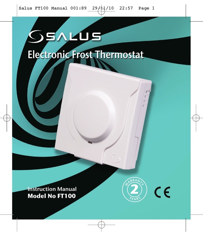 Salus FT100 User manual