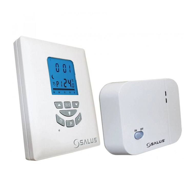Salus T105 RF User manual